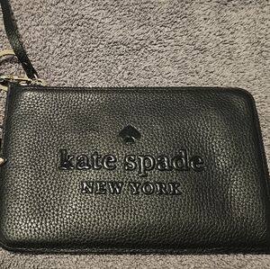 Kate Spade Black Wristlet